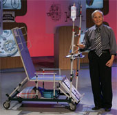 70-year-old man invented multi-seat bed