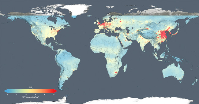 92% of the world's population lives in polluted air