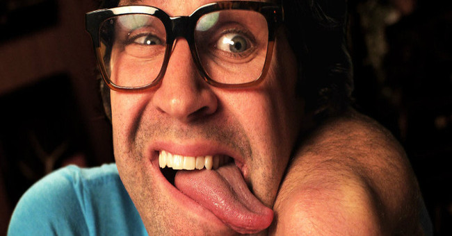 99% of us can't lick the elbow.  What is the reason, you know?