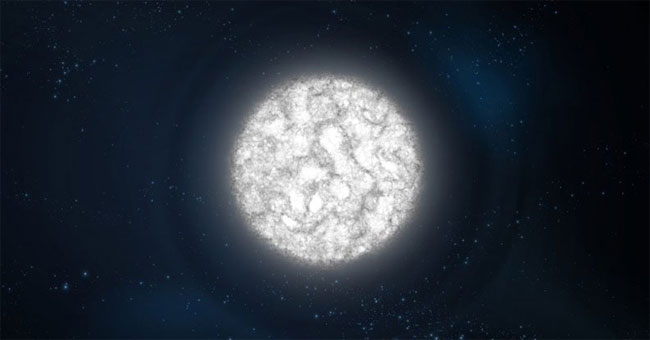 99.99% white dwarf atmosphere is pure oxygen