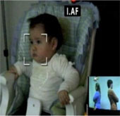 9-month-old babies also guess who you are with