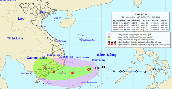 9-Usagi storm strengthened gradually, the wind jerked up to level 12