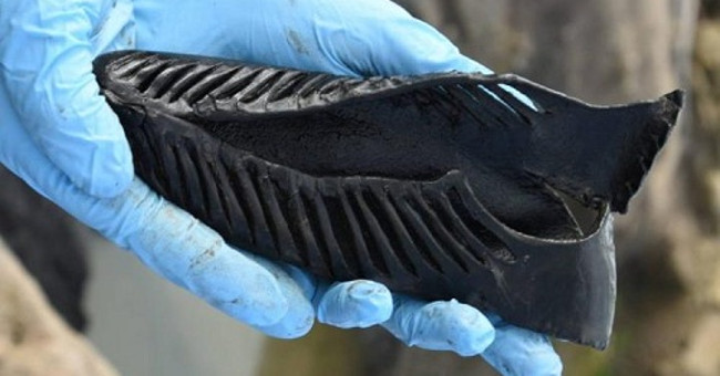 A 2,000-year-old Roman shoe resembles modern sports shoes