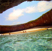 A dreamlike secret beach