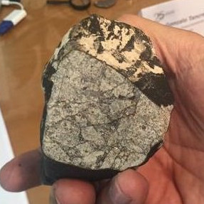 A falling meteorite pierces the ceiling in Uruguay