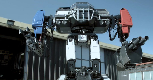 A giant robot war between the United States and Japan is about to take place