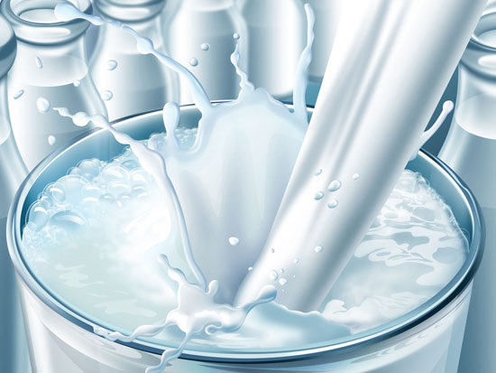 A glass of milk contains more than 20 analgesic chemicals