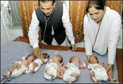 A mother born 5