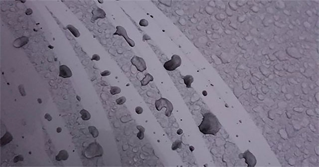 A mysterious 'black rain' appears in Japan