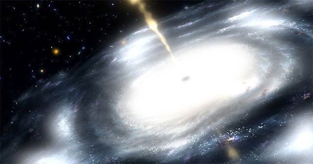 A new discovery about the activity of a supermassive black hole in the early universe