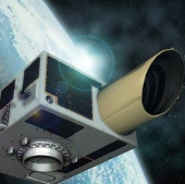 A series of tiny devices flew up into space