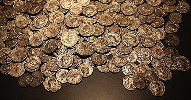 A worker accidentally unearths medieval treasures