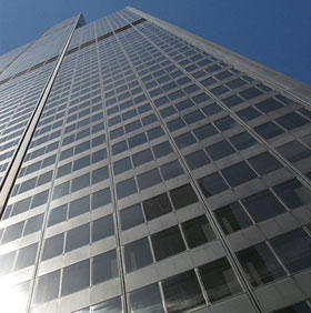 Absorbs solar energy with glass doors