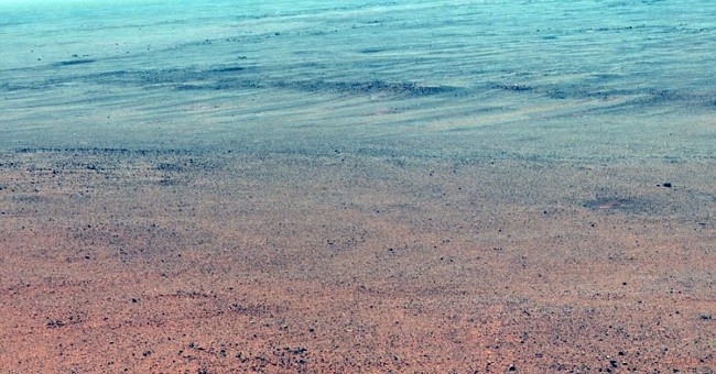 Accident of the ancient lake on Mars