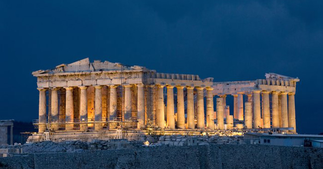 Acropolis in Athens - Greece
