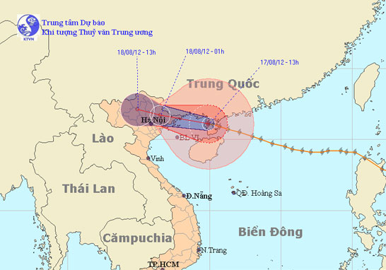 Actively prevent storm Kai-Tak