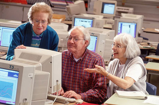 Add a computer model for the elderly
