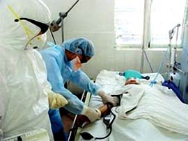 Add a patient with influenza A / H5N1