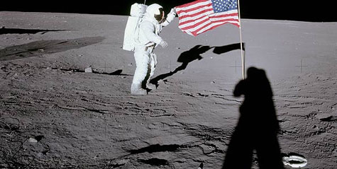 Add American evidence never to the Moon