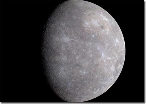Add evidence of volcanoes operating on Mercury