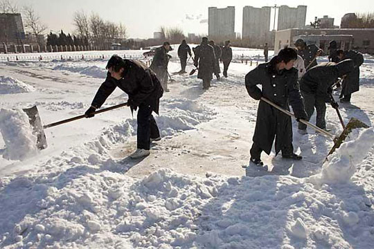 Addressing the shortage of snow water in China