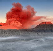 Admire the majestic volcanoes in Indonesia