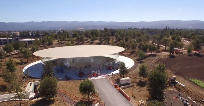 Admire the new headquarters of Apple's super-beautiful spacecraft