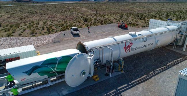 Admiring the draft of the Hyperloop system in Saudi Arabia, it may shorten the travel time from a few hours to a few minutes.