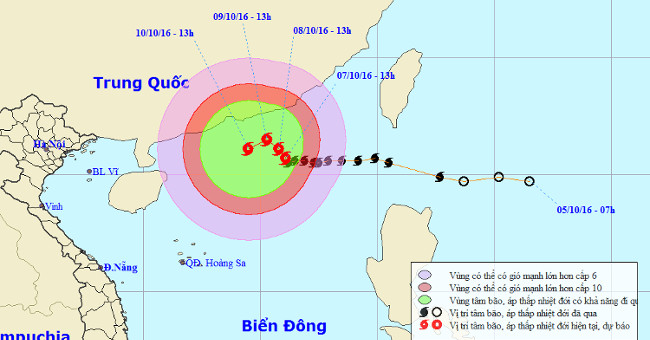 Aere storm is unpredictable, can cause heavy rain in the mainland