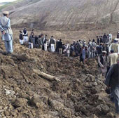 Afghanistan hosts national mourning for landslide victims