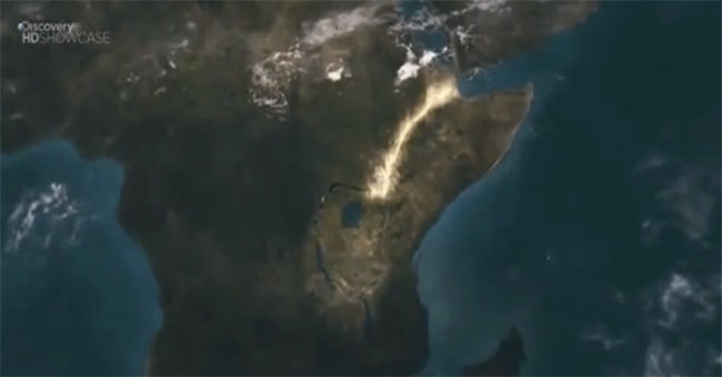 Africa faces the risk of breaking in half: Cracks long thousands of meters are evidence