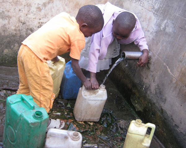 Africa lies on a huge underground water tank