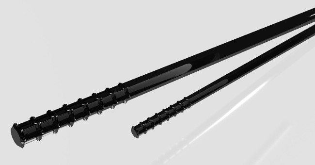 After thousands of years, people have improved chopsticks to help you pick up super tight food