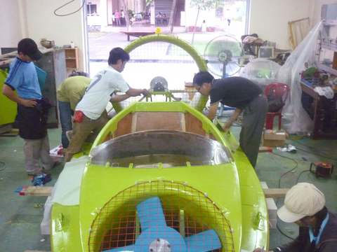 Air cushion ship 'made in VietNam'