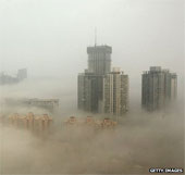 Air pollution in Asia causes terrible storms