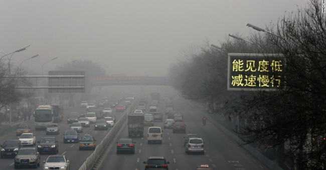 Air pollution in China is still getting worse
