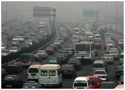 Air pollution seriously affects the heart