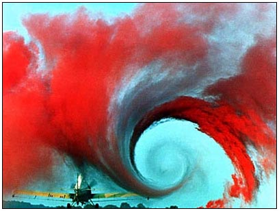 Air turbulence detection system for aircraft