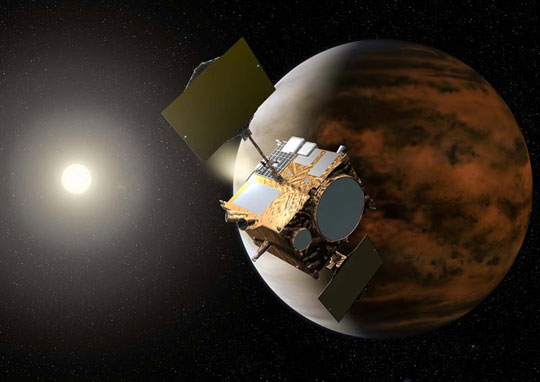 'Akatsuki' slipped away from Venus due to fuel pressure