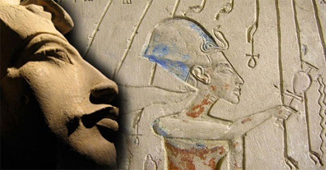 Akhenaten - the famous heretical Pharaoh of ancient Egypt