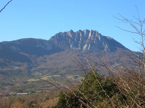 Alien mountain in France