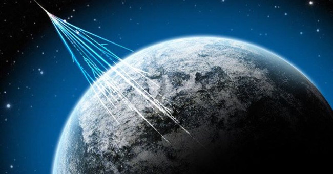 Aliens can use cosmic rays as food