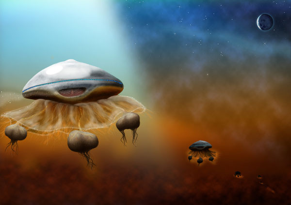 Aliens like jellyfish?