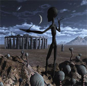 Aliens under the eyes of scientists