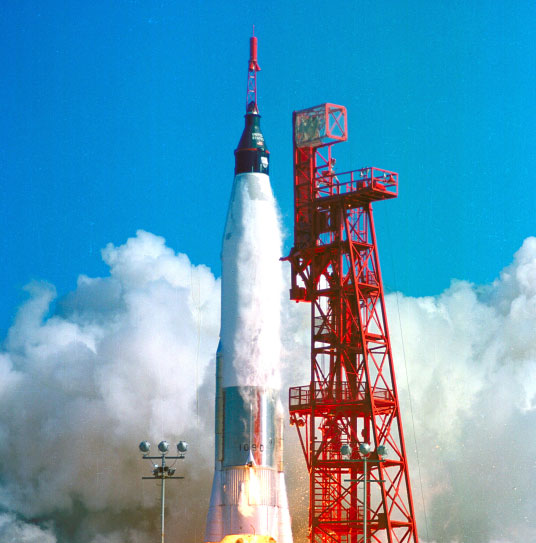 America celebrates the 50th anniversary of the first flight around the Earth