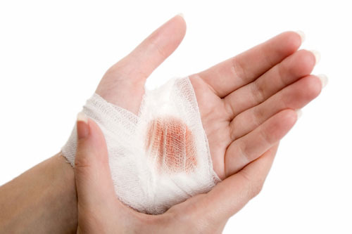 America produces self-made gauze without tearing it off