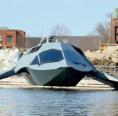 America shows off a stealthy flagship bearing the nickname 'ghost'