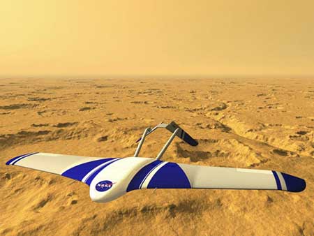 American aircraft will fly on Mars
