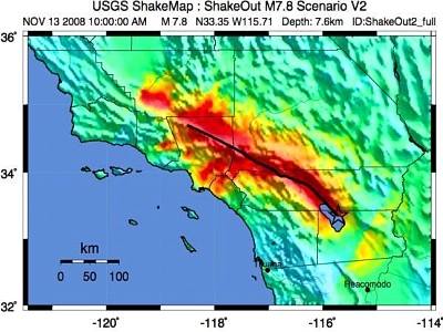 American earthquake response exercises