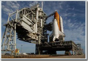 American launch shuttle Endeavor
